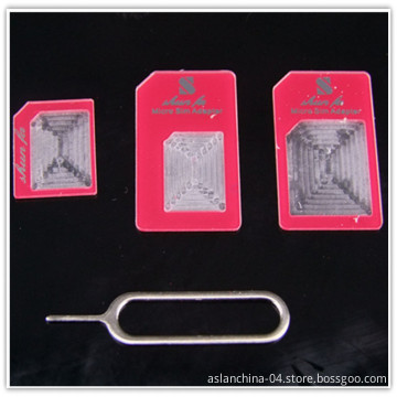 New Arrival 3 in 1 Nano SIM Adapter for iPhone 5